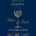 Festive Wine & Taste Celebration