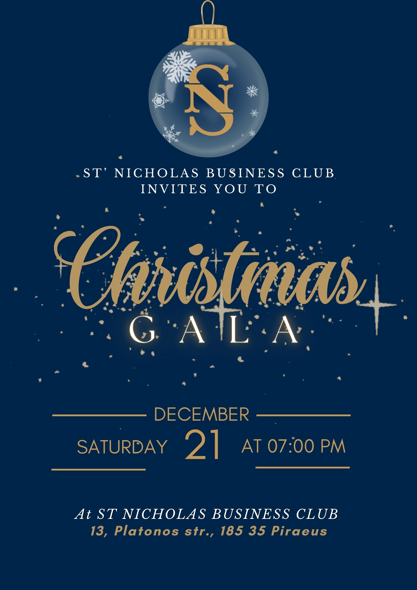 Christmas Gala - St' Nicholas Business Club